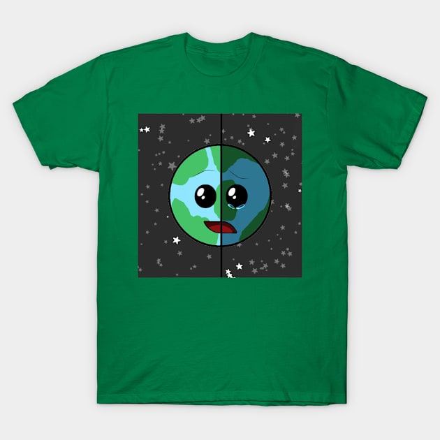 Help Earth T-Shirt by ItzPeachyDa_Unicorn